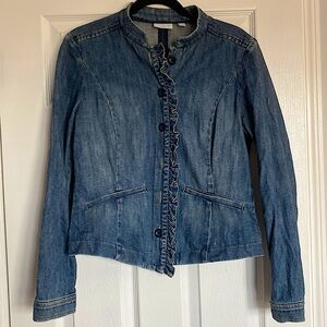 New York and co. woman’s jean jacket, size M.